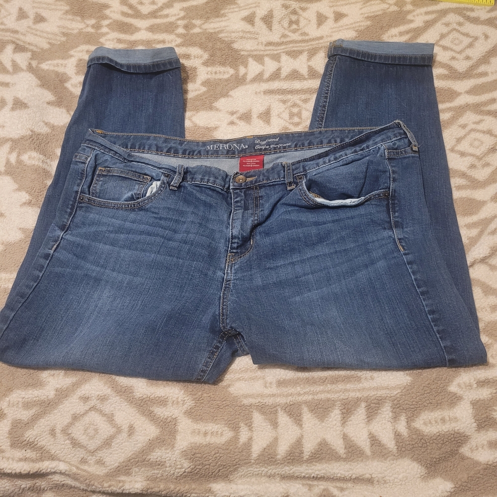 Merona Women's Blue Capris